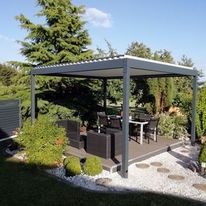 Pergola bioclimatique autoportée | Lounge 