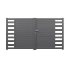Portail battant aluminium ANDRIA | LAPEYRE SERVICES