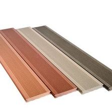 Lame de terrasse en bois composite à finition rainurée | Lame Elégance rainurée 