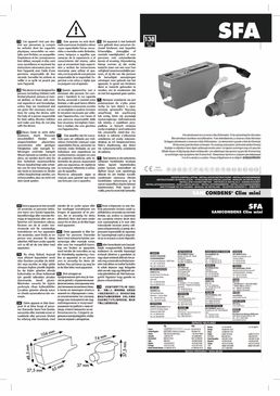 Pompe de relevage pour unité murale | Sanicondens Clim Pack