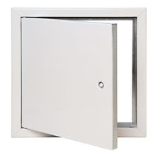 Trappe métallique spéciale VMC et conduites bruyantes | TRAPPE METALLIQUE LAQUEE BLANCHE HQ