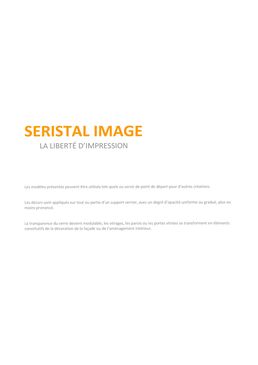 Panneaux de verre sérigraphié trempé de grandes dimensions avec un motif polychrome | SERISTAL FOREST