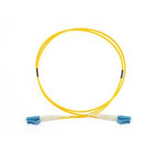 Jarretière optique duplex OS2 9/125µ Jaune LC/LC 2m | TECLINK