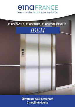 Élévateur PMR | IDEM hydraulique pour ERP