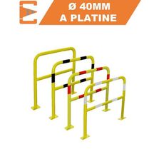 Barrière de protection à platine ø40mm | ARC4