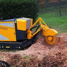 Rogneuse de souche sur chenilles ou sur roues | Rogneuse Herder