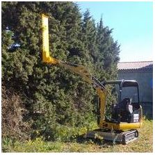 Taille Haie 1500 mm pour pelle de 4 à 10 tonnes | BT16