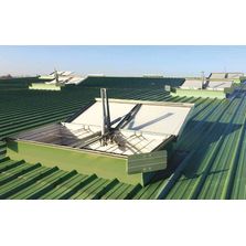 Exutoires de fumées simple vantail pour toitures sèches | Ecobac 160 PN / 160 PN HPA