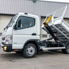 Bras polybenne sur porteur 3T5 | PALFINGER City sur Fuso