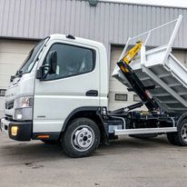 Bras polybenne sur porteur 3T5 | PALFINGER City sur Fuso