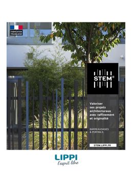 Portail battant en acier galvanisé avec 1 ou 2 vantaux | Portail Battant STEM