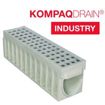 Caniveau compact pour zones industrielles | KOMPAQDRAIN Industry