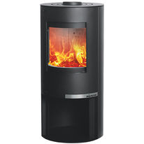 Poêle à bois 6 kW en acier avec foyer en béton réfractaire | Onsen 6488-10