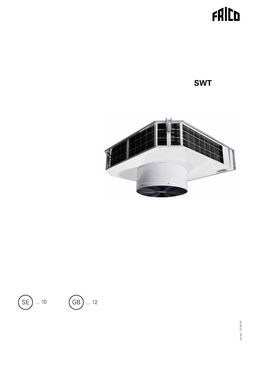 Aérotherme avec chauffage à eau pour plafond | SWT02