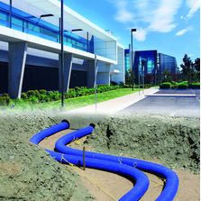 Tube flexible pré-isolé pour réseaux enterrés | Microflex