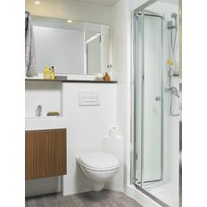 Salle de bain préfabriquée compacte pour le neuf ou la rénovation | Gamme BAUDET INTIAL | HYOTIS