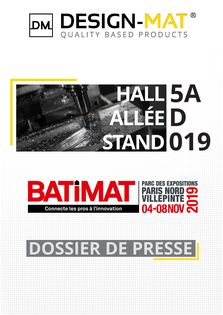 DOSSIER DE PRESSE BATIMAT 2019