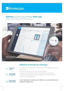 Présentation de MyPricer