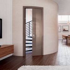 Contre-châssis Scrigno pour porte coulissante de forme courbe | Orbitale