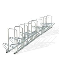 Range 20 vélos au sol face à face - Arceaux antivol