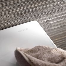 Baignoire à côté arrondi Installation en angle | BetteLux Oval Silhouette Eckeinbau