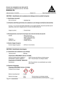 Enduit de dressage fibré | CEGESOL FM