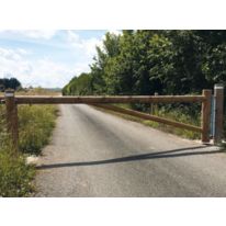 Barrière ouvrante ronde