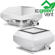 Tourelles EC d’extraction centrifuges à rejet horizontal (RD EC) ou vertical (VD EC) | RD EC / VD EC