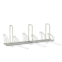 Râtelier 6 vélos côte à côte sur 2 niveaux