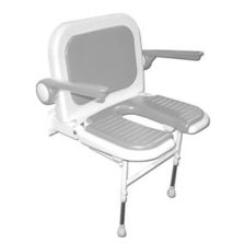 Siège rembourré en U large avec dossier et accoudoirs | Série 4000 - 04250P 