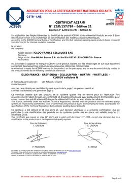 Ouate de cellulose en vrac par soufflage ou insufflation | Igloo France