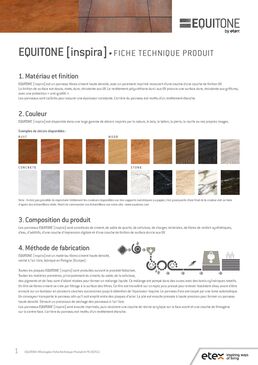 Panneau de façade en fibres-ciment haute densité | EQUITONE [inspira]