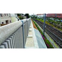 Mur antibruit bois/béton à base de ciment décarboné sans cuisson | Ecran bas carbone