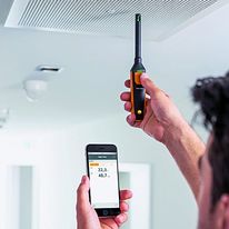 Solution de mesure mobile en génie climatique | Sonde Connectée