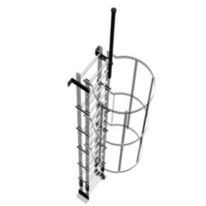 Echelle bi fixation acier ou Inox hauteur max 8000 mm sans reprise intermédiaire | ANOXA 