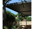 Pergola bioclimatique en aluminium à motorisation pour espaces extérieurs | Design