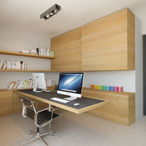 Panneaux plaqués bois d'aspect contemporain pour aménagement intérieur | NORDUS