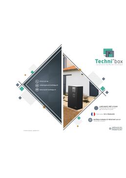 Muret technique habillage sur mesure de coffret EDG/ GDF extérieur | MT4 BAL 