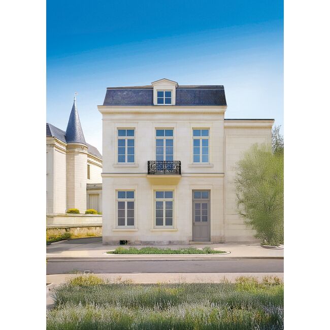 Menuiserie en chêne français hautes performances validée ABF pour façades historiques | Patrimoine ABF