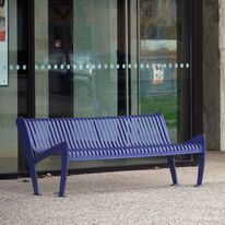 Banc urbain | Campus en acier thermolaqué