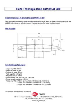 Lames brise-soleil ovoïdes ou rectangulaires | Airfoil