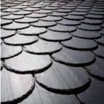 Ardoises naturelles de forme ronde 