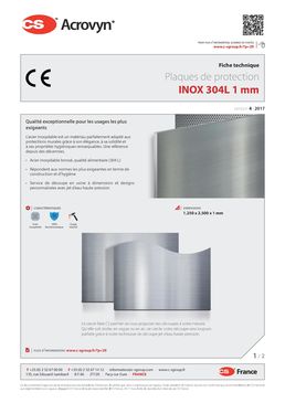 Plaques de protection murale | Acrovyn