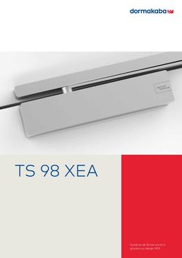 TS 98 XEA  | Ferme-porte à glissière avec possibilité de finitions combinables entre corps et bras