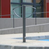 Appui vélo | Appui vélo Vallon en acier galvanisé