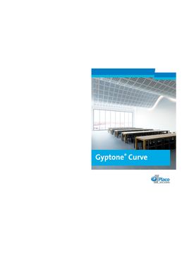 Plaque de plafond courbe perforée ou non | Gyptone Curve
