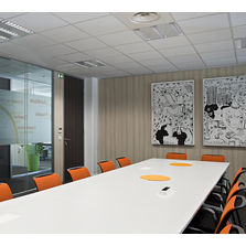 Cloison à panneaux bord à bord et jonction invisible | H7 Smart-Wall