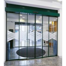 Portes automatiques piétonnes coulissantes ou tournantes | ES 200 ST / TST et KTV ou Talos |
