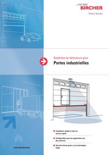 Systèmes de détecteurs pour portes industrielles