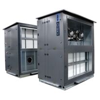 Centrales double flux pour locaux tertiaires jusqu'à 20 000 m3/h | CAD O INTEGRAL